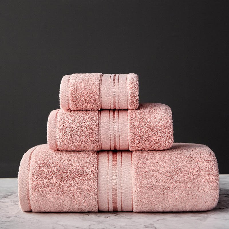 Katoenen Handdoeken - LuxeWeave - Zachte Absorptie - Premium Badset