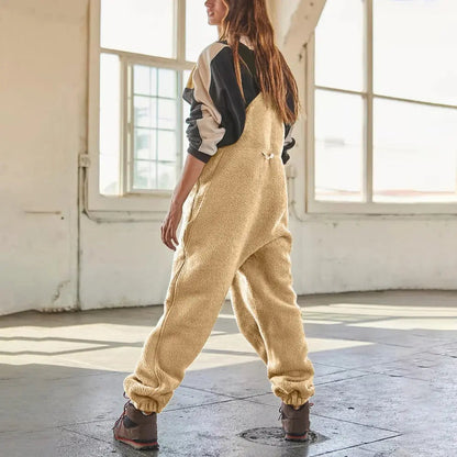 Fleece Overall - WarmFit - Verstelbare Bretels - Gezellige Winterstijl