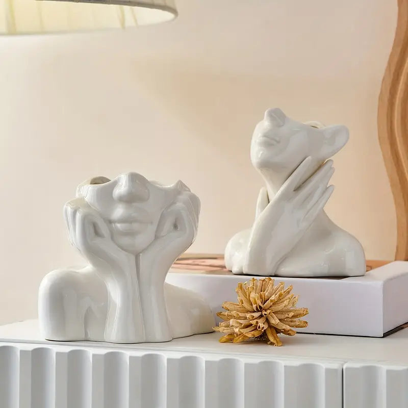 Decoratieve Vaas - Artisva - Sculpturaal Design - Creatief Ornament