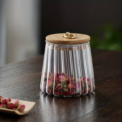 Opbergpot - PureGlass - Luchtdichte Deksel - Elegant Design