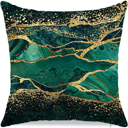 Kussenhoezen - CozyHome - Decoratief Set - Smaragdgroen