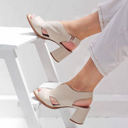 Sandalen - Zayla - Cut-Out Design - Open Hiel