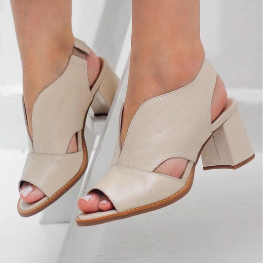 Sandalen - Zayla - Cut-Out Design - Open Hiel