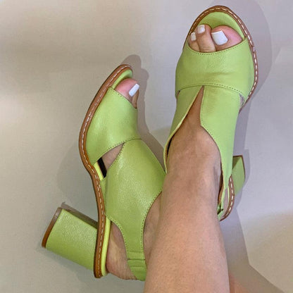 Sandalen - Zayla - Cut-Out Design - Open Hiel
