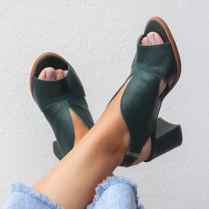 Sandalen - Zayla - Cut-Out Design - Open Hiel