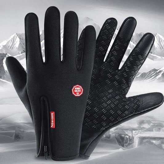 Thermische Grip Handschoenen - HeatGuard - Isolerend Polyester - Tech-Vriendelijk Ontwerp
