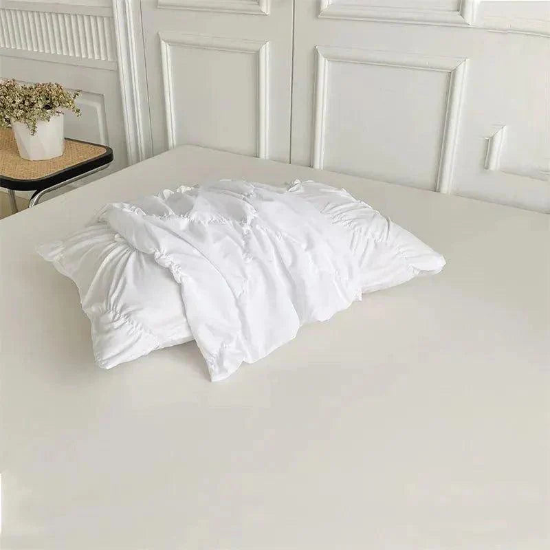 Beddengoed Set - LuxeDream - Pinch Pleated - Boho Chic Design