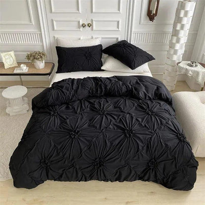 Beddengoed Set - LuxeDream - Pinch Pleated - Boho Chic Design