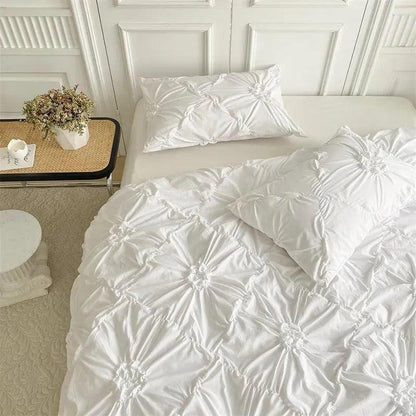 Beddengoed Set - LuxeDream - Pinch Pleated - Boho Chic Design