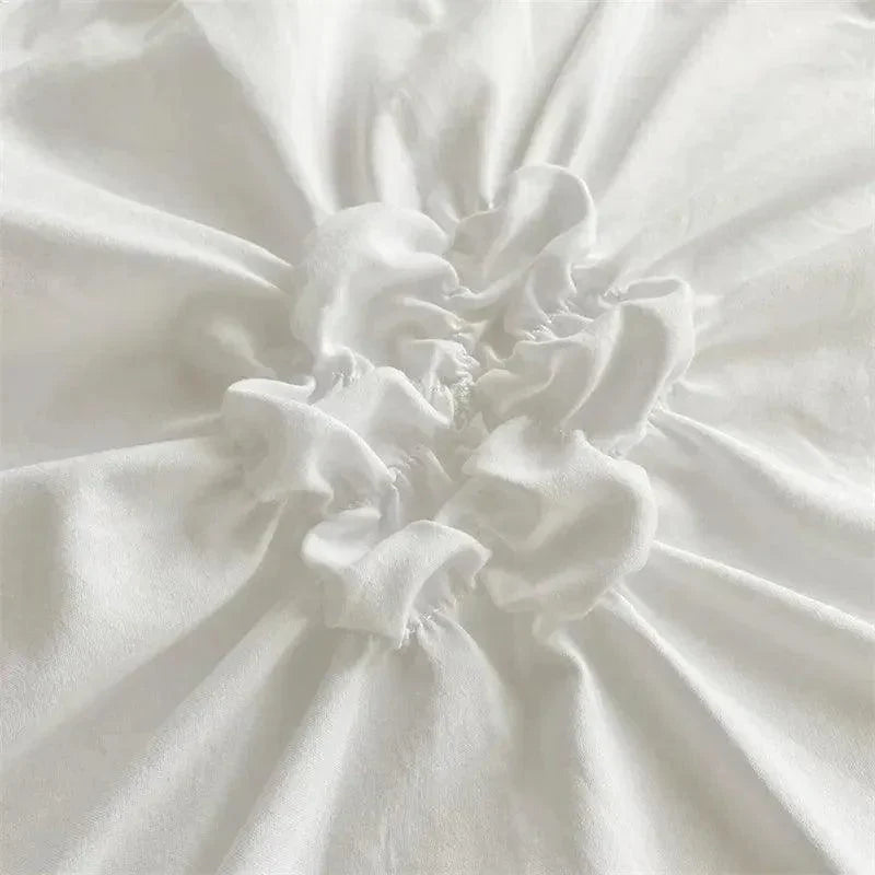 Beddengoed Set - LuxeDream - Pinch Pleated - Boho Chic Design