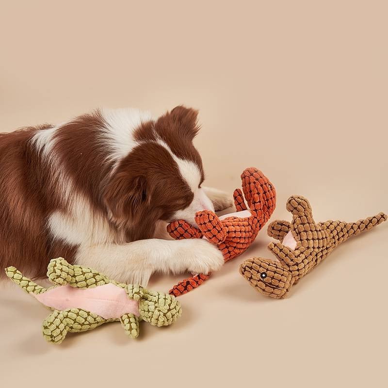 Honden Pluche Speelgoed - DinoTuff - Duurzaam Stof - Leuke Ontwerp