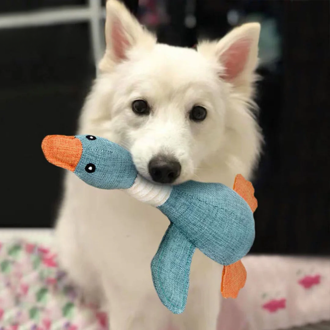 Honden Pluche Gans Speelgoed - GooseBuddy - Piepend Plezier - Zachte Textuur