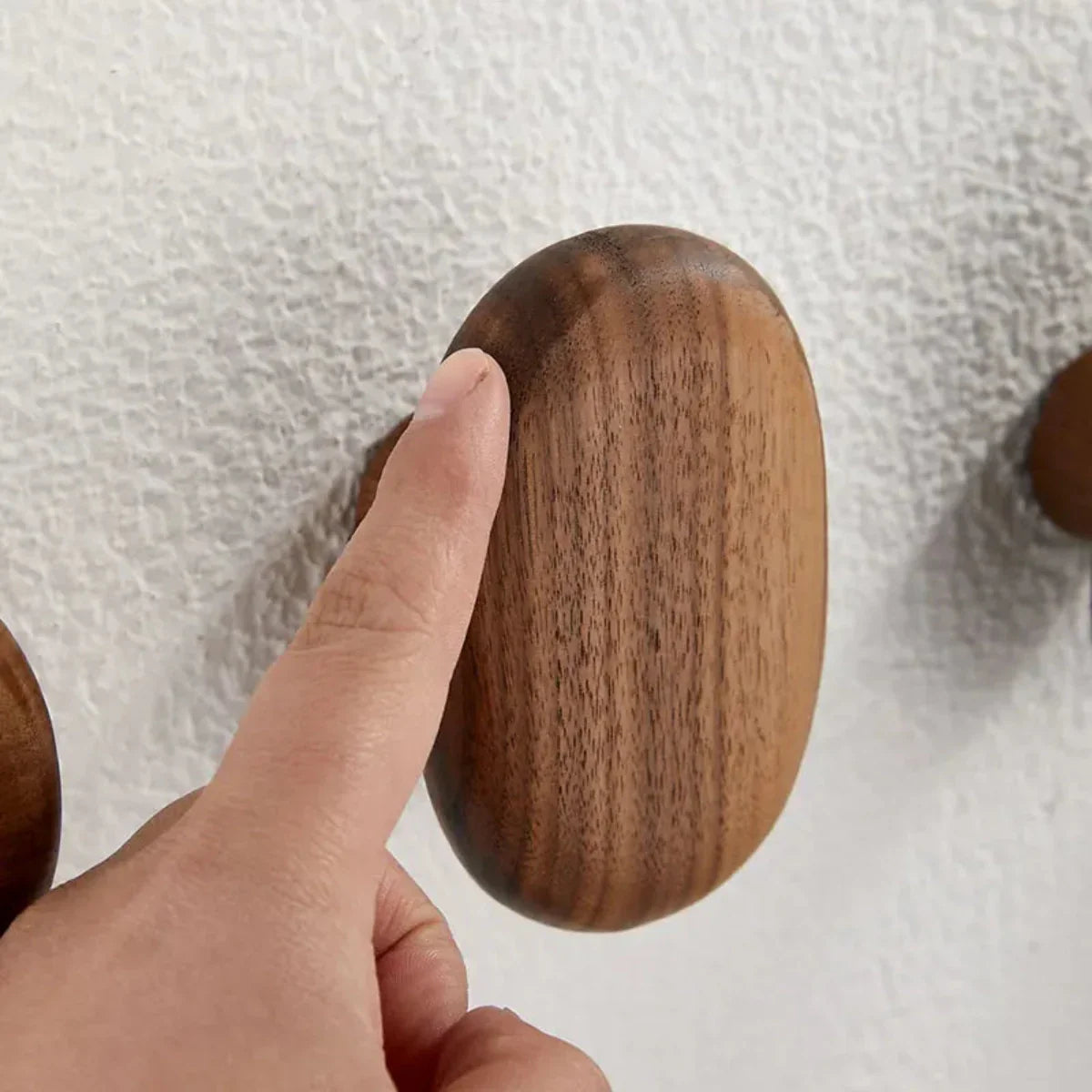 Kapstok - WoodCraft - Walnoothout Design - Ruimtebesparend Opbergen