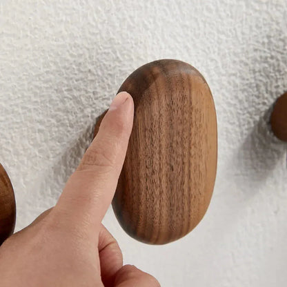 Kapstok - WoodCraft - Walnoothout Design - Ruimtebesparend Opbergen