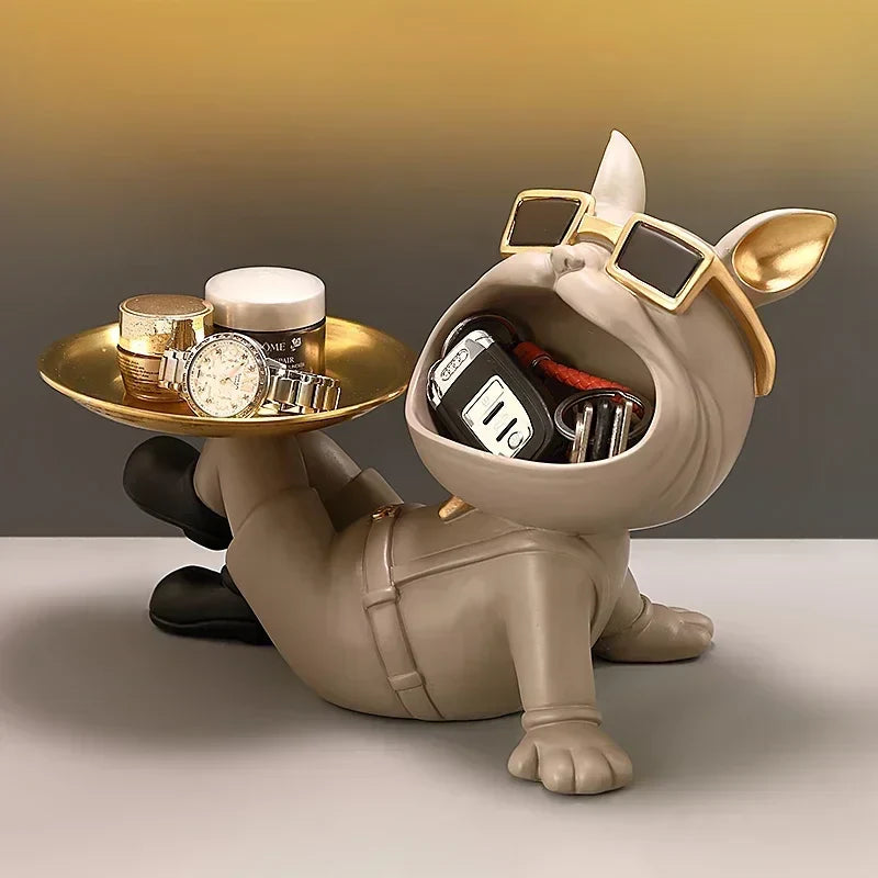 Decoratieschaal - Bulldogia - Leuk Ontwerp - Stijlvol Woonaccessoire