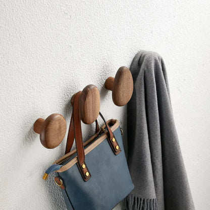 Kapstok - WoodCraft - Walnoothout Design - Ruimtebesparend Opbergen
