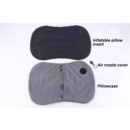 Opblaasbaar Reiskussen - AirRest - Comfortabel Ontwerp - Nekverlichting