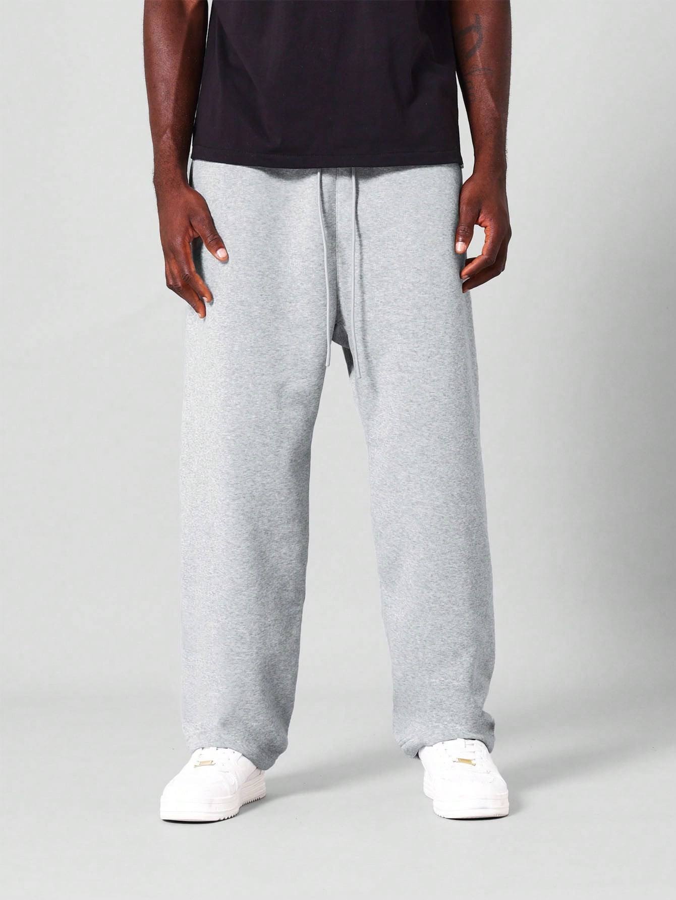 Joggingbroek - ComfortFit - Rechte Pasvorm - Verlaagd Kruis Design