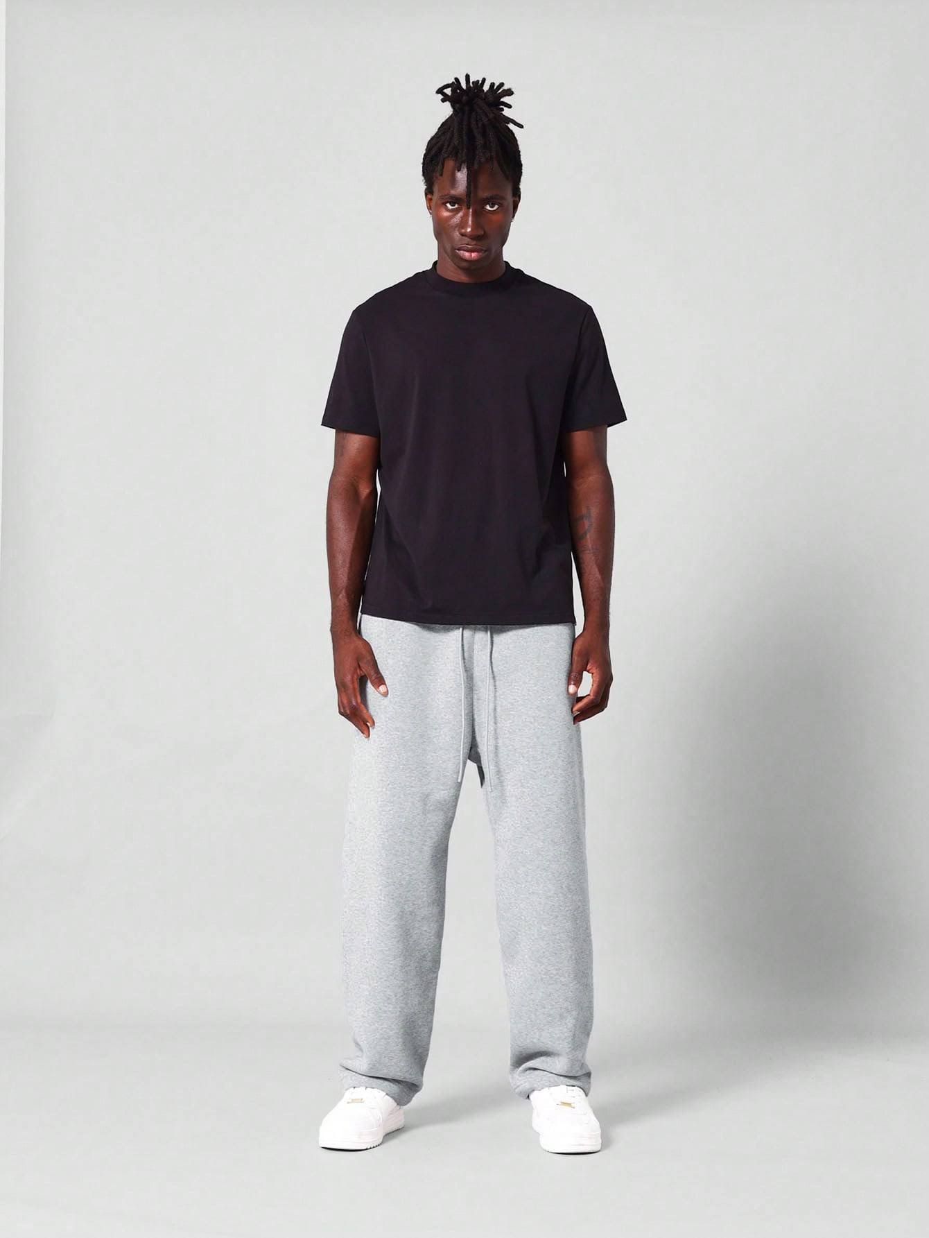 Joggingbroek - ComfortFit - Rechte Pasvorm - Verlaagd Kruis Design
