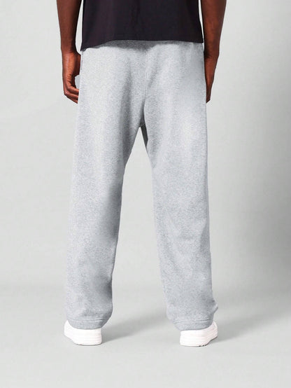 Joggingbroek - ComfortFit - Rechte Pasvorm - Verlaagd Kruis Design