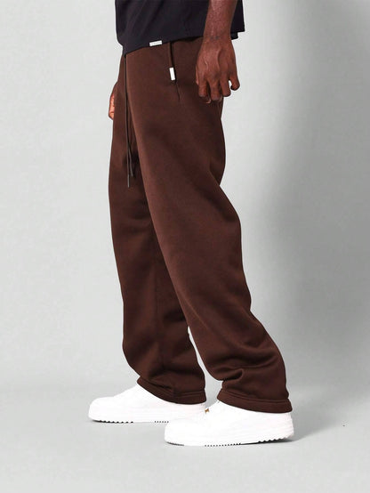 Joggingbroek - ComfortFit - Rechte Pasvorm - Verlaagd Kruis Design