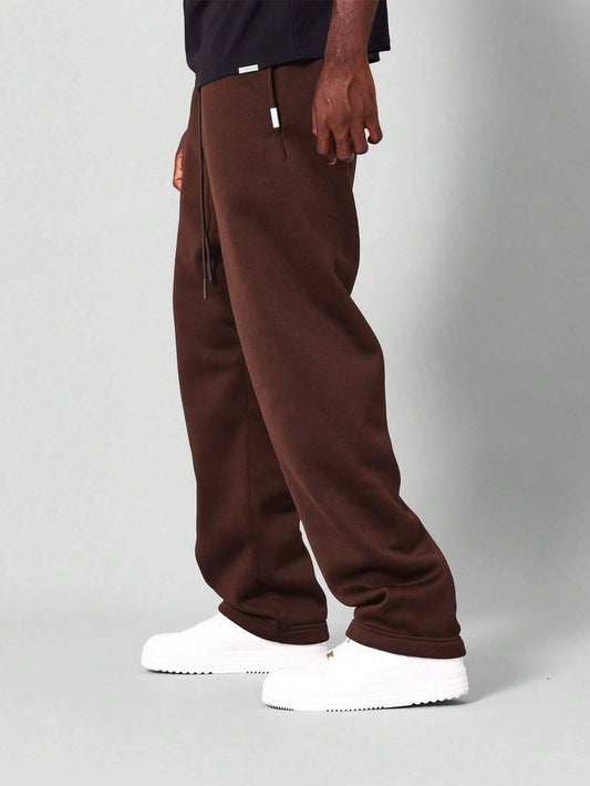 Joggingbroek - ComfortFit - Rechte Pasvorm - Verlaagd Kruis Design