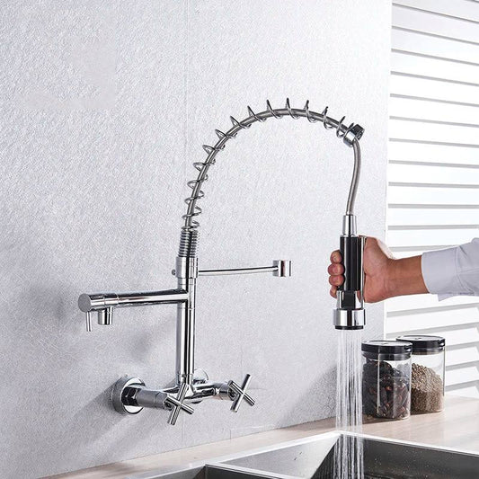 Keuken Kraan - AquaFlow - Hoge Druk - Dubbele Sproeiers