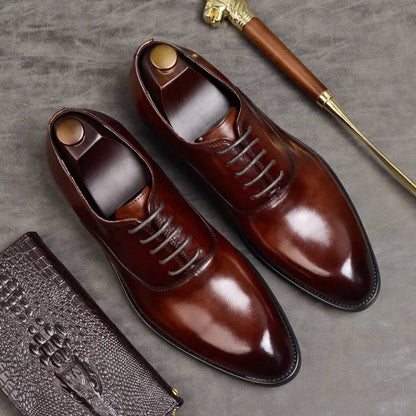 Oxford Schoenen - EliteStep - Leren Design - Formele Comfort