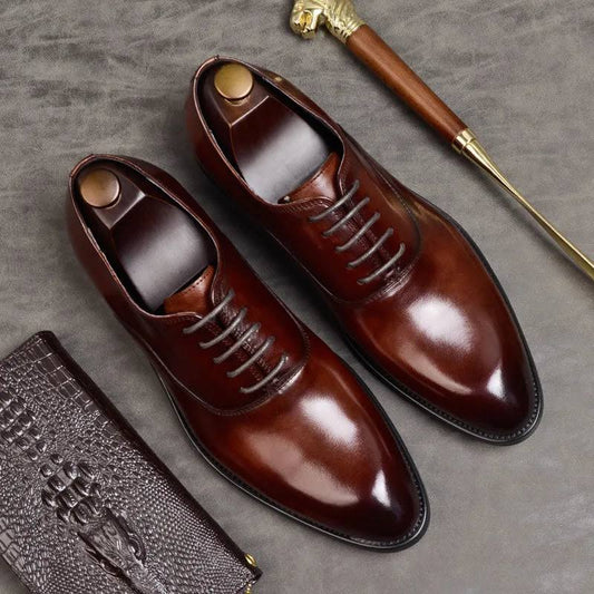Oxford Schoenen - EliteStep - Leren Design - Formele Comfort