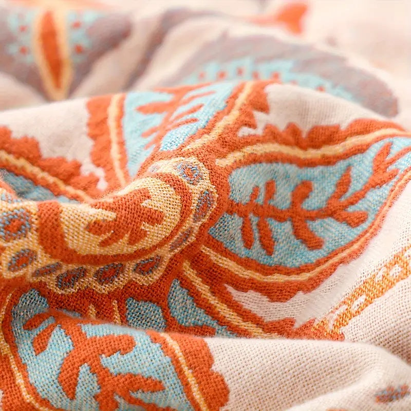 Dekens - CozyNest - Bloemen Design - Zachte Comfort