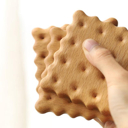 Houten Onderzetters - WoodCraft - Uniek Design - Warmtebestendig