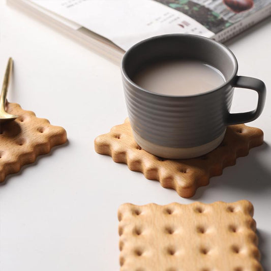 Houten Onderzetters - WoodCraft - Uniek Design - Warmtebestendig