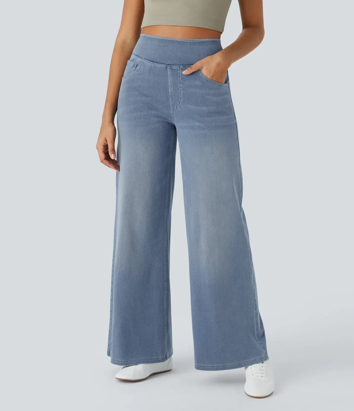 Hoge Taille Broek - ComfyFit - Elastische Stretch - Comfort de Hele Dag