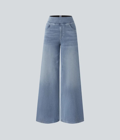 Hoge Taille Broek - ComfyFit - Elastische Stretch - Comfort de Hele Dag