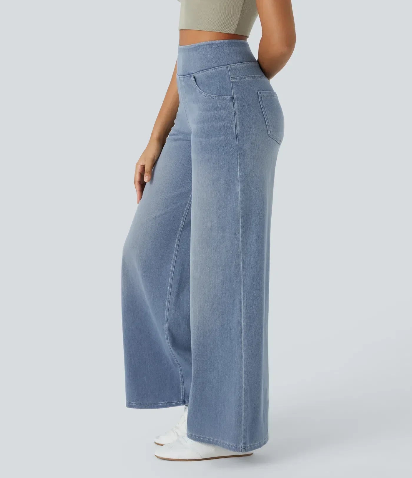 Hoge Taille Broek - ComfyFit - Elastische Stretch - Comfort de Hele Dag
