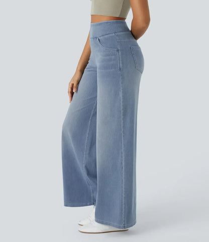 Hoge Taille Broek - ComfyFit - Elastische Stretch - Comfort de Hele Dag