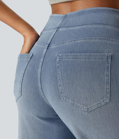 Hoge Taille Broek - ComfyFit - Elastische Stretch - Comfort de Hele Dag