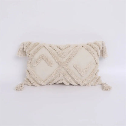 Decoratieve Kussenhoes - VivaHome - Boho Tufted - Marokkaanse Flair