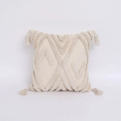Decoratieve Kussenhoes - VivaHome - Boho Tufted - Marokkaanse Flair