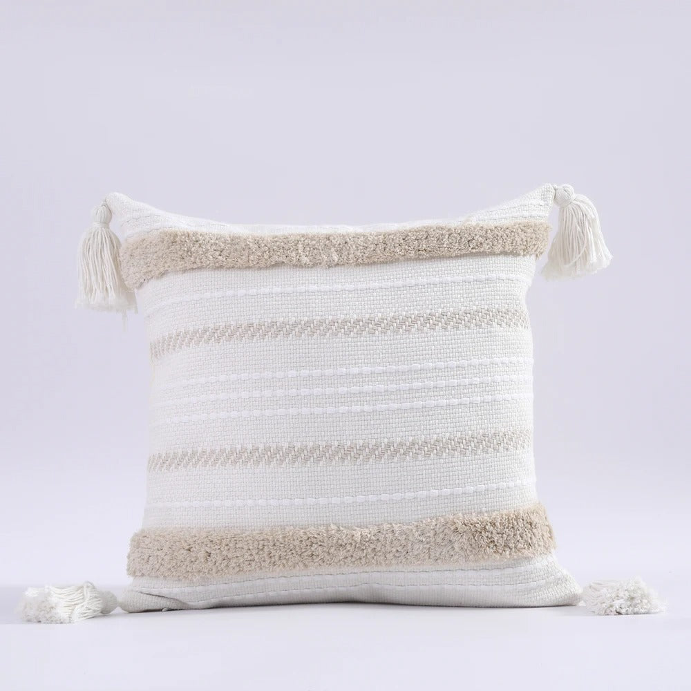 Decoratieve Kussenhoes - VivaHome - Boho Tufted - Marokkaanse Flair