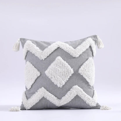Decoratieve Kussenhoes - VivaHome - Boho Tufted - Marokkaanse Flair
