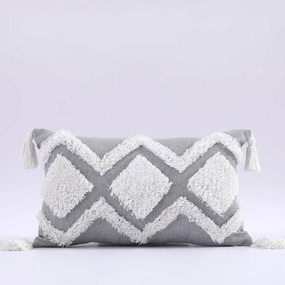 Decoratieve Kussenhoes - VivaHome - Boho Tufted - Marokkaanse Flair