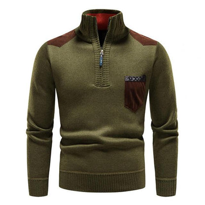 Fleece Trui - ArcticFlex - Halve Rits - Winter Warmte