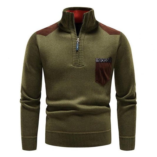 Fleece Trui - ArcticFlex - Halve Rits - Winter Warmte