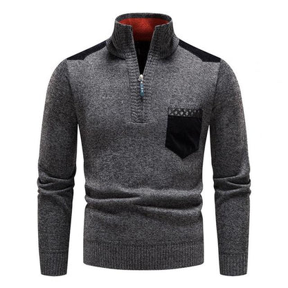 Fleece Trui - ArcticFlex - Halve Rits - Winter Warmte