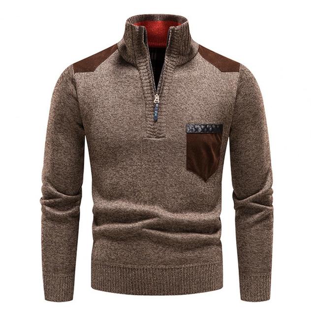 Fleece Trui - ArcticFlex - Halve Rits - Winter Warmte