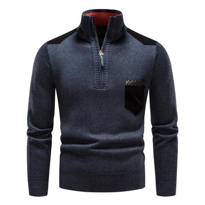 Fleece Trui - ArcticFlex - Halve Rits - Winter Warmte