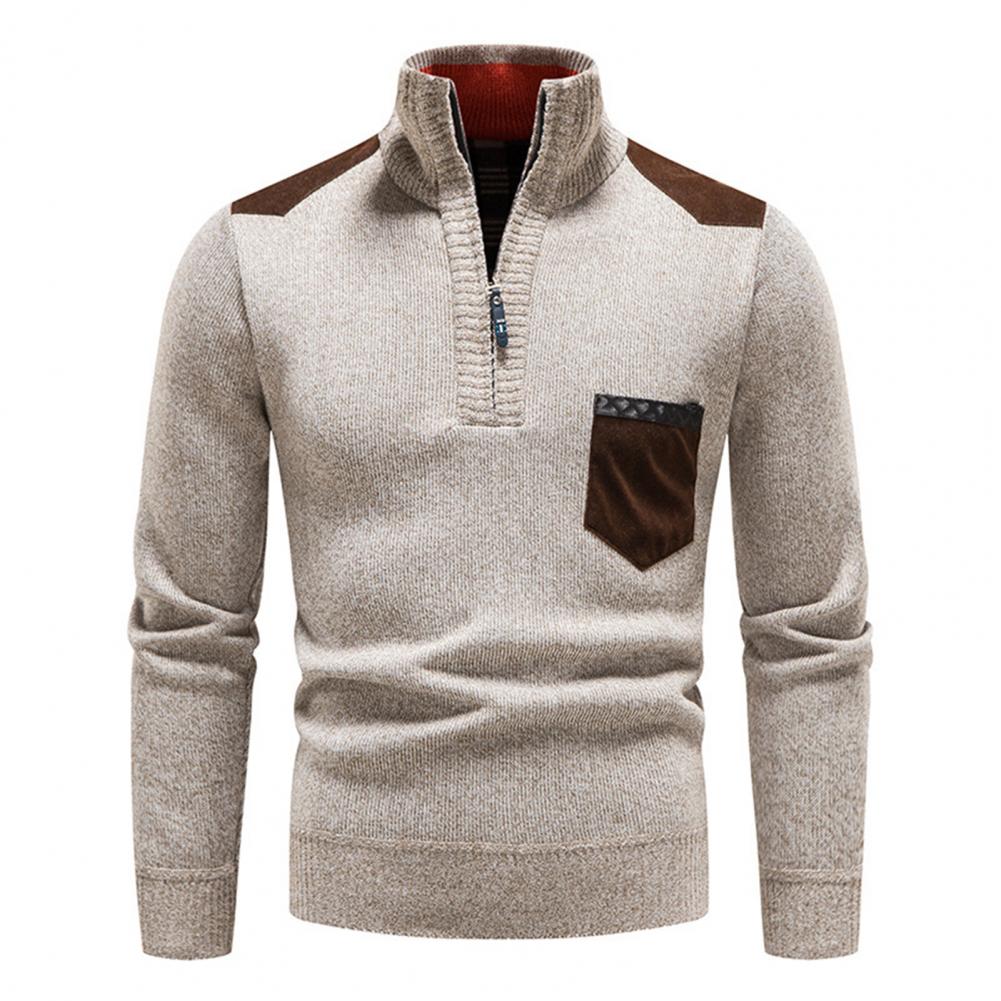 Fleece Trui - ArcticFlex - Halve Rits - Winter Warmte