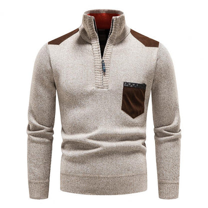 Fleece Trui - ArcticFlex - Halve Rits - Winter Warmte
