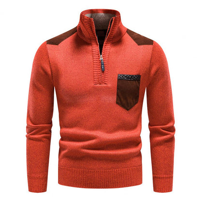 Fleece Trui - ArcticFlex - Halve Rits - Winter Warmte